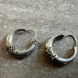 Orecchini Argento Nepal