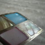 Ciondolo Mosaico Madreperla Argento 925