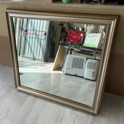 Specchio Cornice Legno 100 x 110 cm