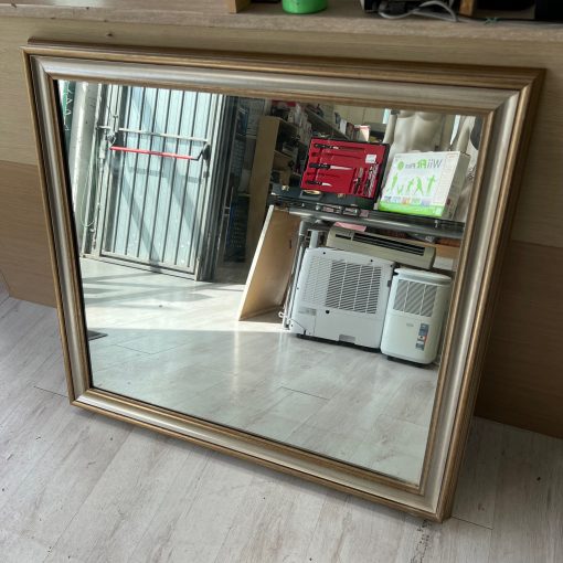 Specchio Cornice Legno 100 x 110 cm