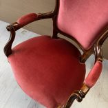 Poltrona Imbottita Luigi Filippo 1800