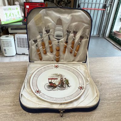 Set 7 Posate Dolce + Piatto Gnuttinox