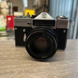 Fotocamera Zenit EM + Obiettivo Helios 44m 58/2