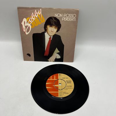 Disco 45 Giri Bobby Solo Non Posso Perderti 1981 Push-Out Centre