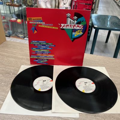 2 Dischi LP 33 Giri Sanremo 85 30 Successi