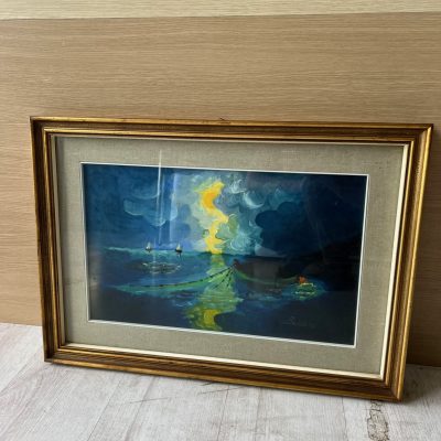 Quadro Pescatori Benito 1975