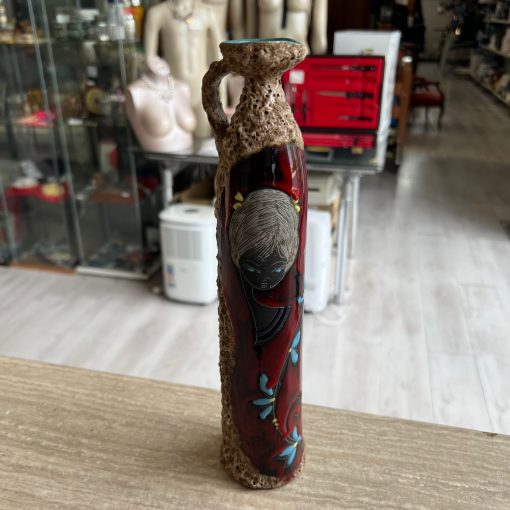 Vaso Ceramica Effetto Lava