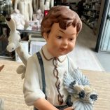Statuetta Ceramica Bambini Monsieur Le Valier