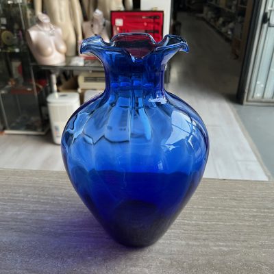 Vaso Vetro Blu
