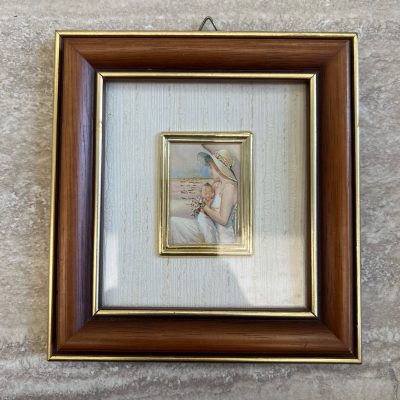 Quadretto Innocenzo Melani Madre Figlio