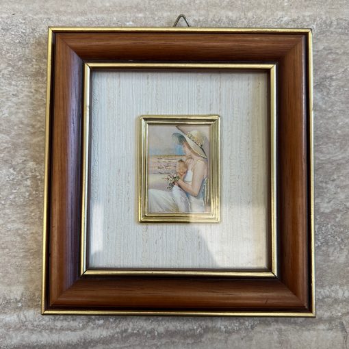 Quadretto Innocenzo Melani Madre Figlio