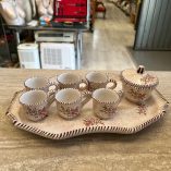 Servizio Tazzine Ceramica Vietri 8 Pezzi