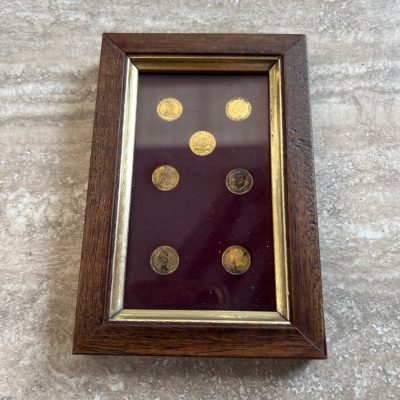 Quadretto 7 Monetine Oro
