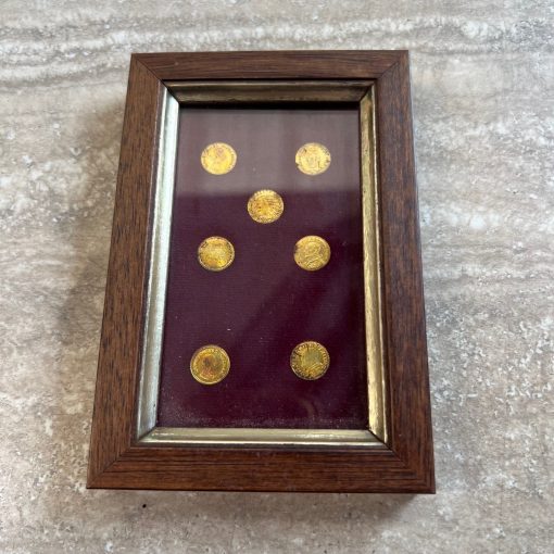 Quadretto 7 Monetine Oro
