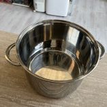Pentola + Coperchio Acciaio Edelstahl