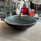 Padella Wok Ghisa + Coperchio 37 cm