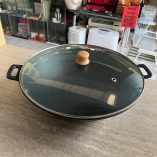 Padella Wok Ghisa + Coperchio 37 cm