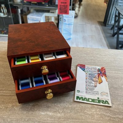 Box Legno 42 Rocchetti Filo Madeira
