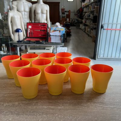 12 Bicchieri Ceramica Vitrosax