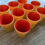 12 Bicchieri Effetto Ceramica Vitrosax