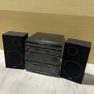 Stereo Radio Giradischi Philips + 2 Casse