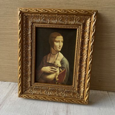 Quadretto Stampa Dama Ermellino