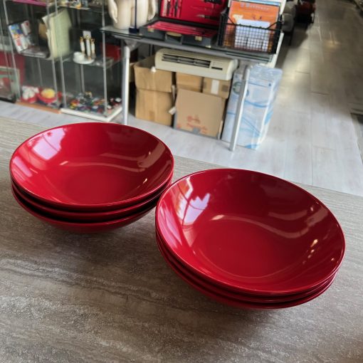 6 Piatti Fondi Rossi Ar.Ca