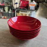 6 Piatti Fondi Rossi Ar.Ca