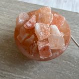 Lampada Ciotola Sale Rosa Himalaya