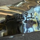 Statua Cane Laminata Argento Marcello Giorgio