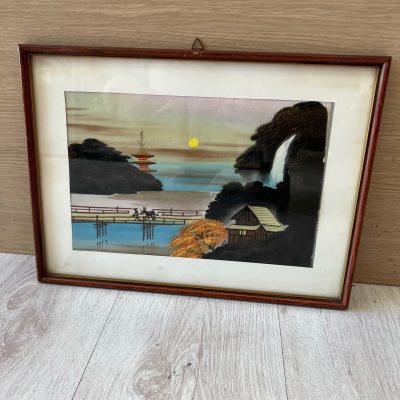 Quadro Dipinto Tela Giapponese