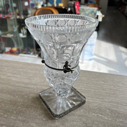 Vaso Cristallo Putti