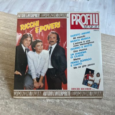 Disco LP Ricchi E Poveri Profili Musicali