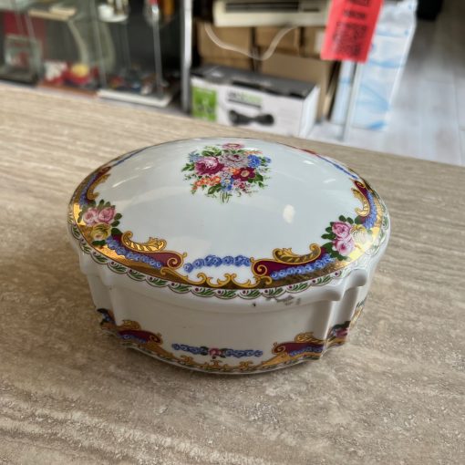 Cofanetto Portagioie Porcellana Limoges