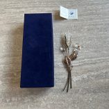 Fiore Argentato Cristalli Swarovski