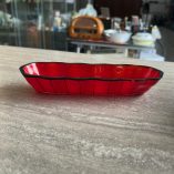 Vassoietto Vintage Rosso Ceramica
