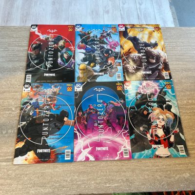 Serie Completa Fumetti Fortnite Batman Punto Zero 1-6