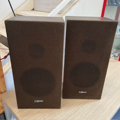 Coppia Altoparlanti Anni 70 Toshiba Concave SS-200