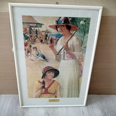 Stampa Coca Cola Beach Girls 1918