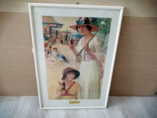 Stampa Coca Cola Beach Girls 1918