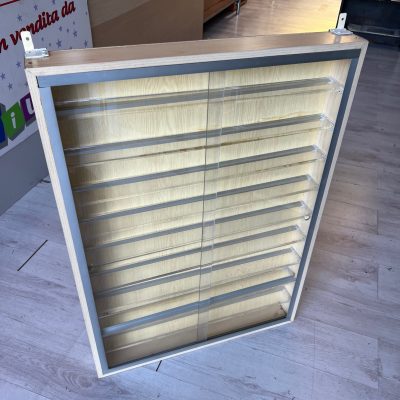 Vetrina Modellismo Legno Plexiglass