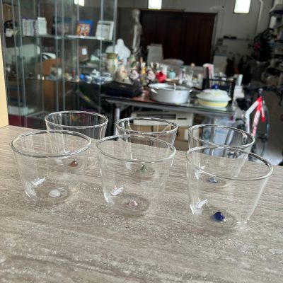 6 Bicchieri Vetro Borosilicato Ichendorf