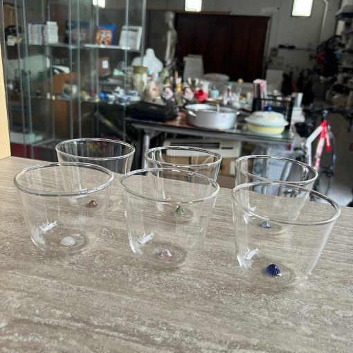 6 Bicchieri Vetro Borosilicato Ichendorf
