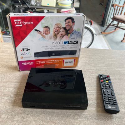 Decoder Registratore T2 Telesystem TS8001