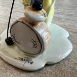 Statuetta Clown Porcellana Zampiva