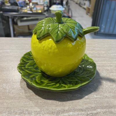 Zuccheriera Ceramica Vintage Limone
