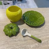 Zuccheriera Ceramica Vintage Limone