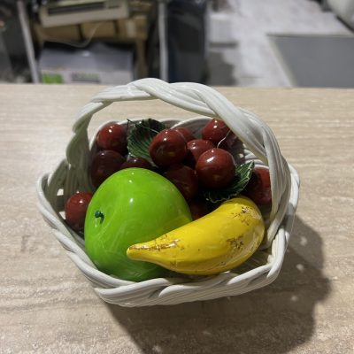 Cestino Frutta Ceramica