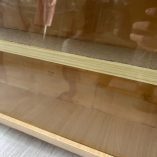 Vetrinetta Modellismo Legno Vetro