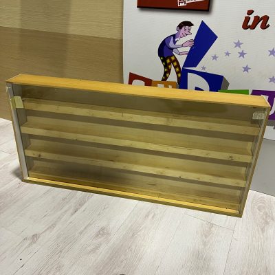 Vetrina Modellismo Legno Vetro